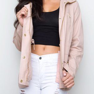 Blush Utility Jacket
